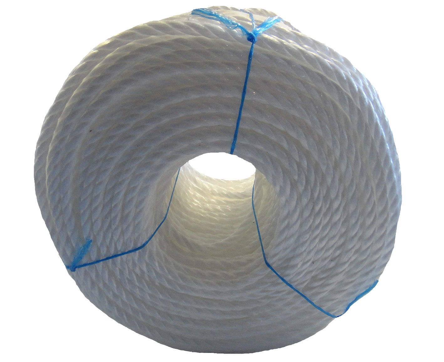 6mm White Polypropylene Rope x 25m Coil